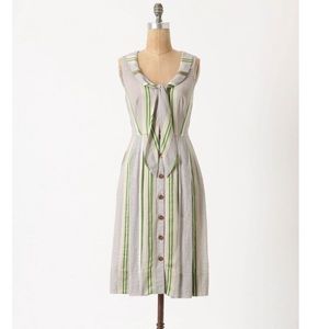 Anthropologie Maeve Nella Stripe Dress